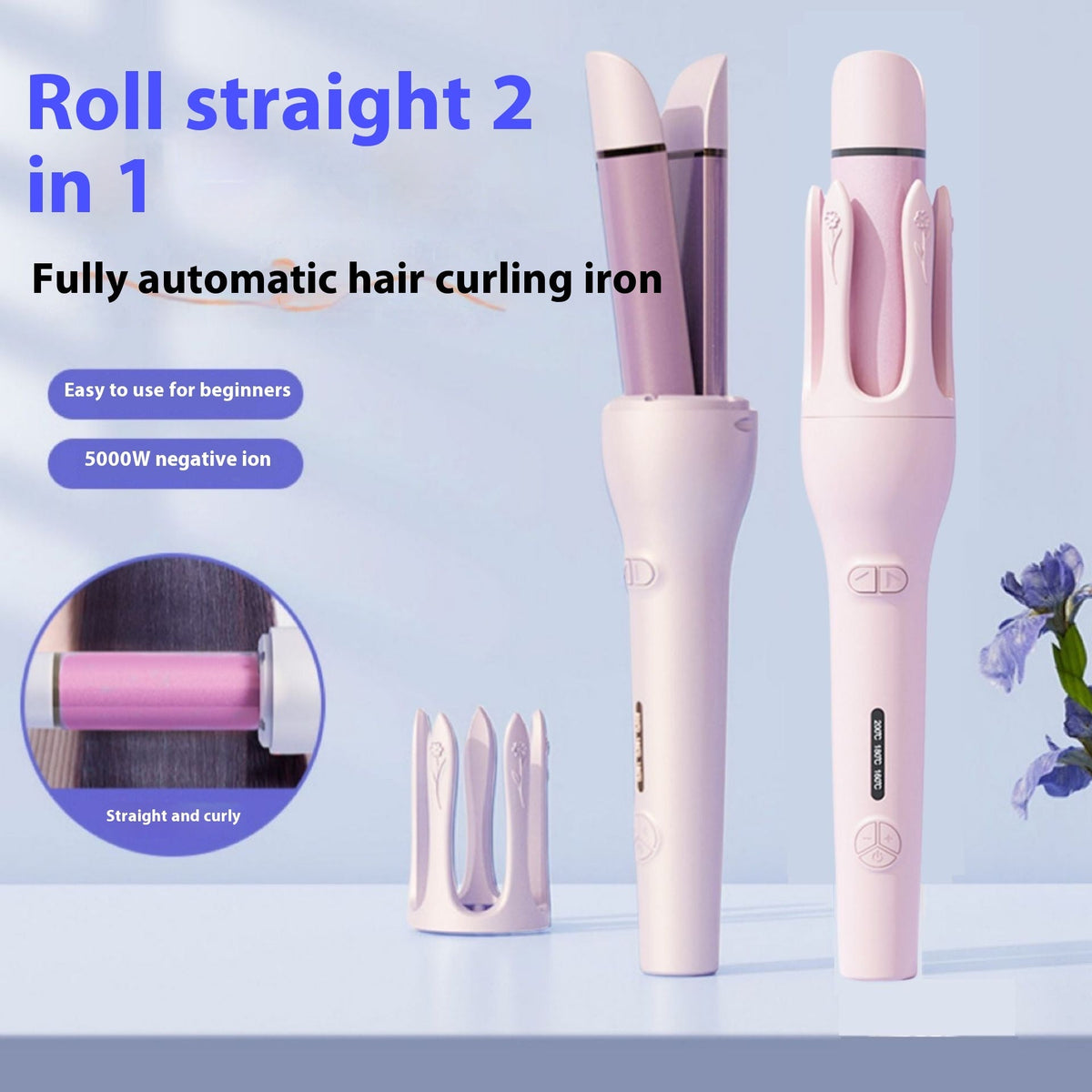 Hair Curler Straightener